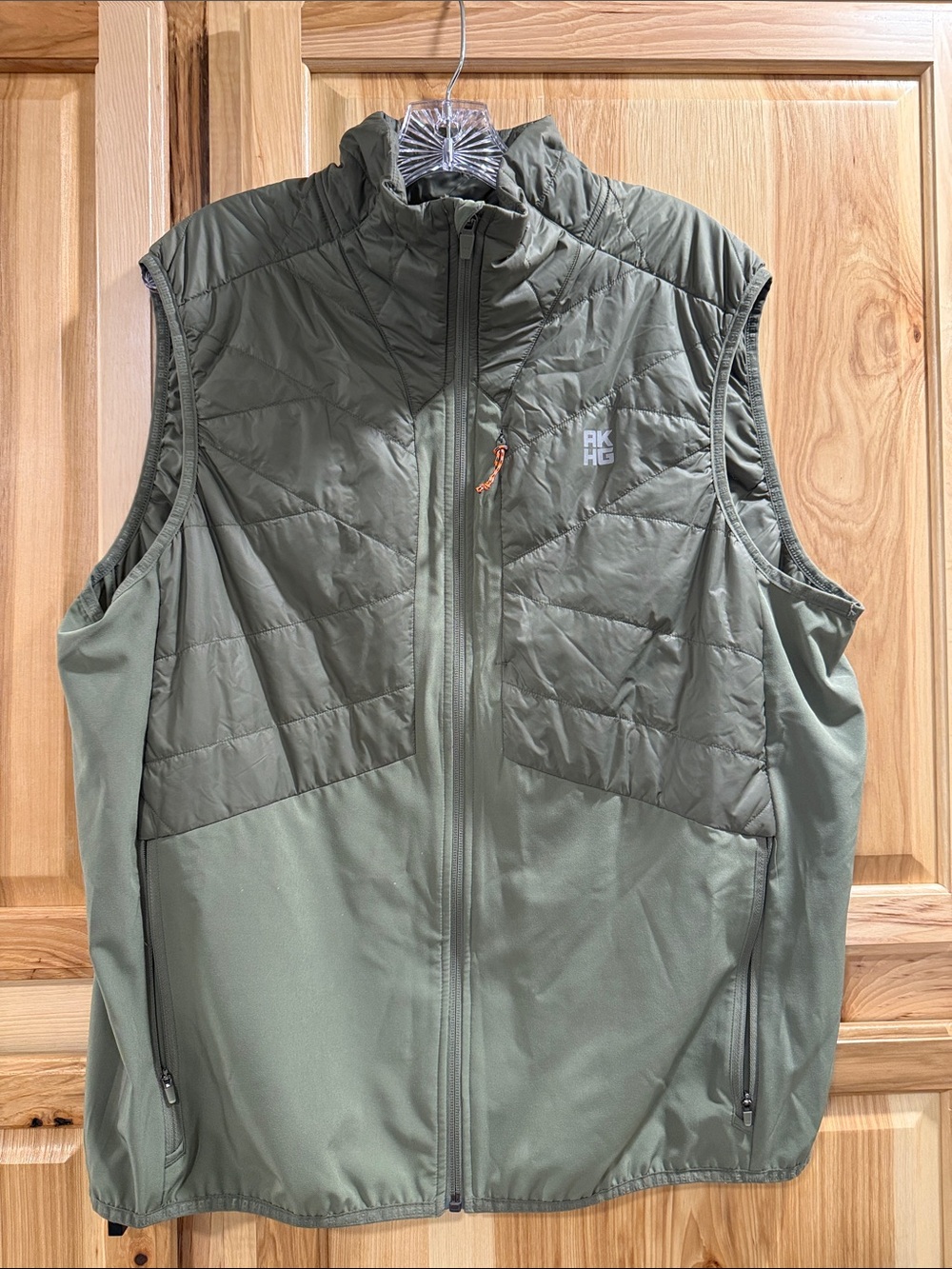 Alaskan Hardgear Duluth Size L Outer Limit Hybrid Olive Green Men’s Vest